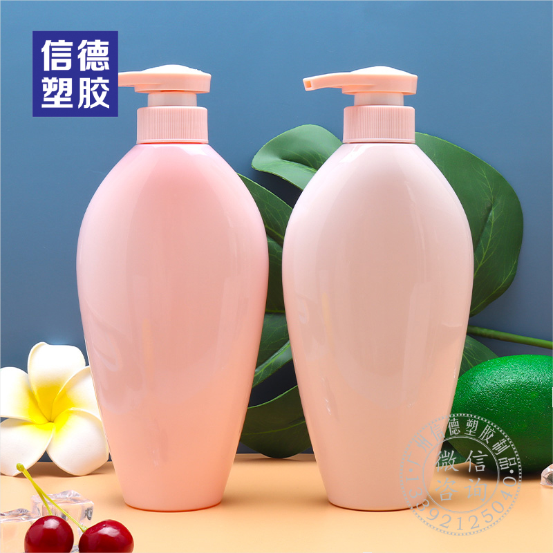 沐浴露瓶 身體乳瓶 洗手液瓶 圓肩PET塑料瓶 定制 500ml XD-066_xdbz
